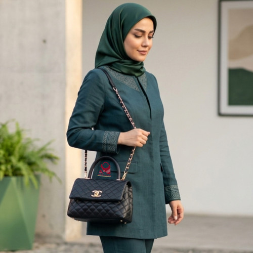 کیف زنانه چنل بند زنجیری chanel کد ۲۷۱
