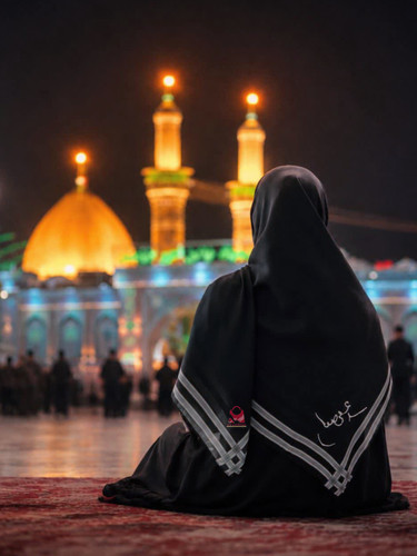 روسری نخی طرح امضای امام خامنه ای شهید قواره ۱۴۰ کد ۱۰۳۰